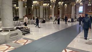 Inside Masjid an-Nabawi | Heart-Touching View of the Prophet’s Mosque in Madina