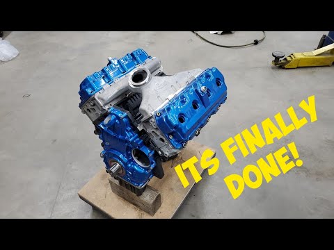 1200HP Duramax Engine Final Assembly!