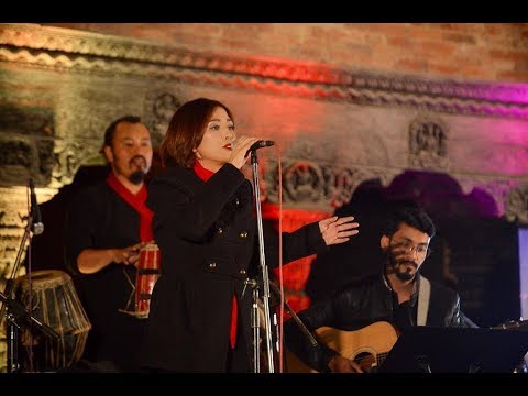 Navneet Aditya Waiba - Sound check | Playing for Heritage | Aye Syangbo with Kutumba | Patan Museum