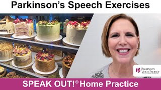 Parkinson’s Speech Exercises: CAKES