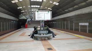 Siberia. Novosibirsk. Metro station Berezovaya Roscha Fragment А1