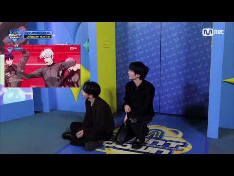 Mcountdown MC Jaehyun (BND) and Hanbin (ZB1) reaction to Plave - Dash 250206