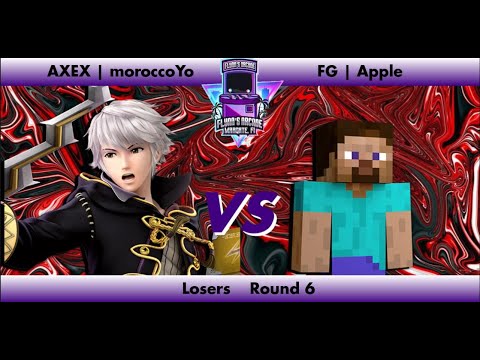 Flynn's Arcade 047 Losers Round 6  - AXEX | morrocoYo (Robin) Vs Fg | Apple (Steve) Ssbu Ultimate