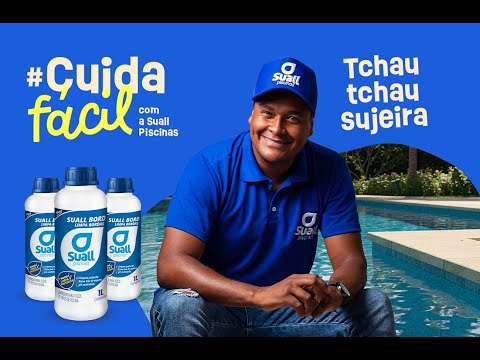 Suall Bord Limpa Bordas para Piscinas 1 Litro SUALL PISCINAS-CSBOARL01 - Video