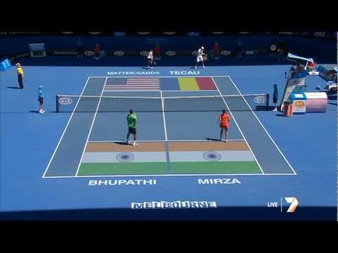 Sania Mirza  Mixed Doubles - Semifinals 1/2 27/1/2012