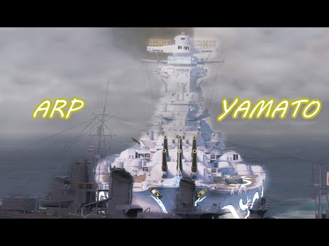ARP Yamato Not Giving Up - World of Warships Fun Montage