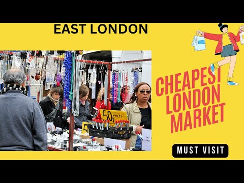London’s Cheapest Market? Walking Through Petticoat Lane Market | East London