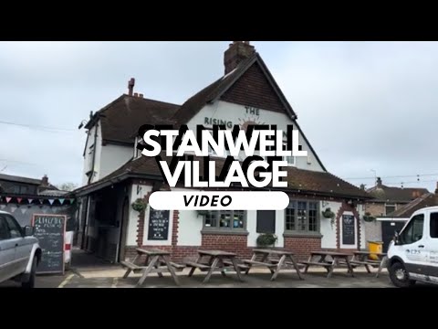 A village by the world’s busiest airport!!!Stanwell Village ❤️
