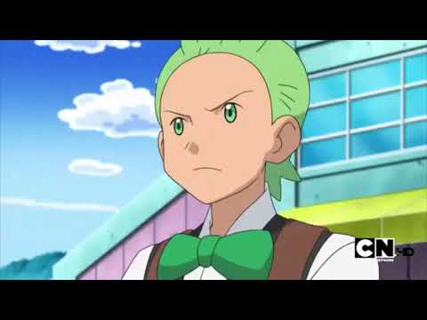 Best Wishes: Cilan getting increasingly annoyed with Skyla for roughly 1 min.