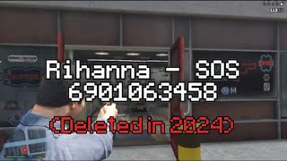 Roblox Audio ID for Rihanna - SOS