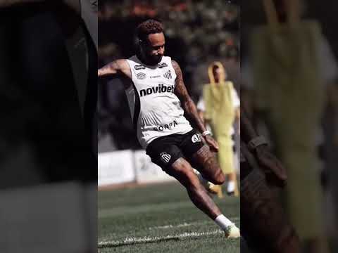 NEYMAR SEGUE TREINANDO FORTE PRA VOLTAR A JOGAR PELO SANTOS!! 🐋👑 #shorts