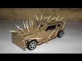 How To Make A Hunter Cardboard Toy Car Hunter TOY Car Cardboard Car