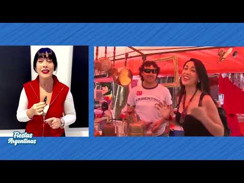 Fiestas Argentinas 30 años - El Laberinto en El Hoyo Chubut - Cronista/Conductora Claudia Bergalo
