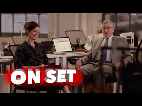 The Intern: Behind the Scenes Movie Broll - Robert De Niro, Anne Hathaway | ScreenSlam