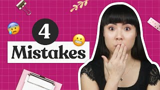 4 Common Mistakes Holding You Back From Success in Your Handmade Business
