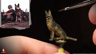 Forgotten Four-Legged Heroes of the Vietnam War | Military Working Dogs Scale Model Tutorial