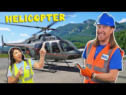 🚁 Helicopter Ride Over the Smoky Mountains | Learn how Helicopters Work with Handyman Hal