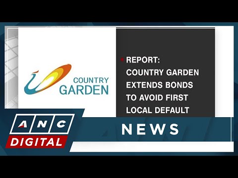 Report: Country Garden extends bonds to avoid first local default ANC