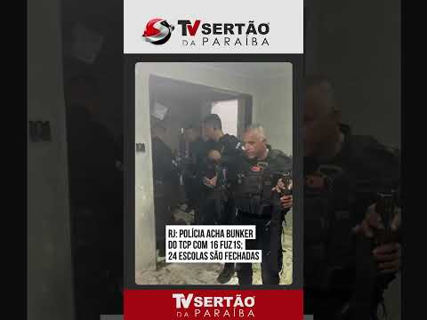 BUNKER DO TRÁFICO DESCOBERTO! PM apreende 16 fuzis e metralhadora .50 em