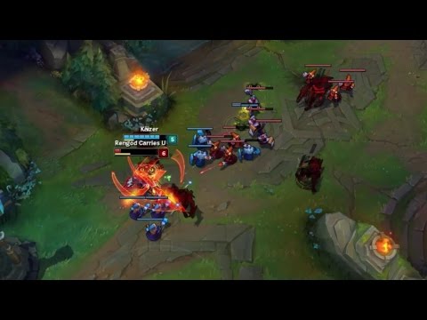 Lee Sin Outplay on Zed