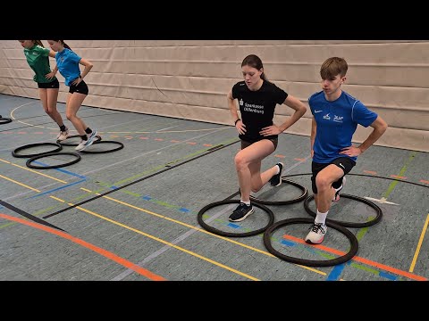 Kraft-  und Koordinationstraining mit Partner und Reifen