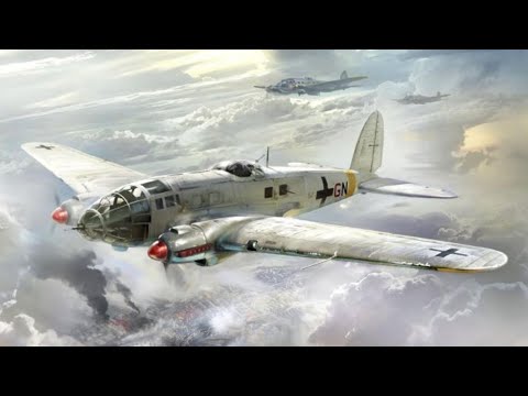 WW2 ICM 1/48 He 111H-16 German Bomber kit review