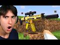 Minecraft, But Every Drop is a Gun DEFAULT Thumbnail