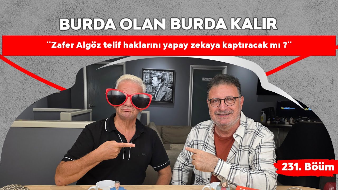 ''Zafer Algöz telif haklarını yapay zekaya kaptıracak mı ?'' | 231.Bölüm