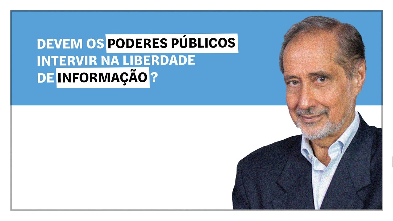 José Manuel Fernandes: Devem os poderes públicos intervir na liberdade de informação?