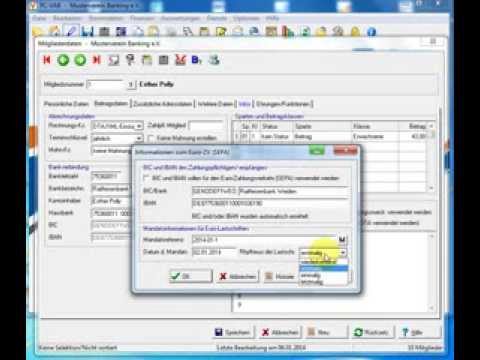 PC-VAB Umstellung auf SEPA und erster Einzug per SEPA