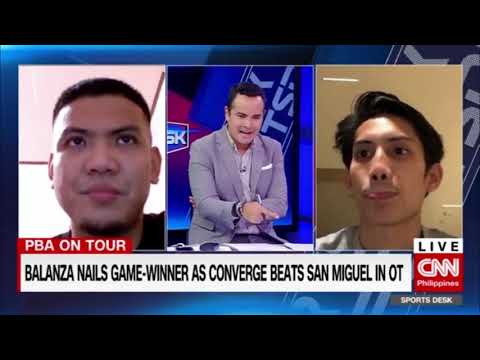 Balanza nails game-winner as Converge beats San MIguel in OT Sports Desk
