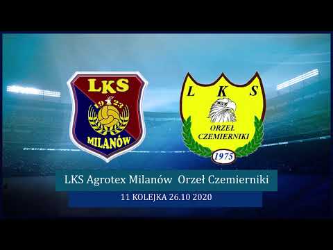 LKS Agrotex Milanów - Orzeł Czemierniki 1-1 Skrót