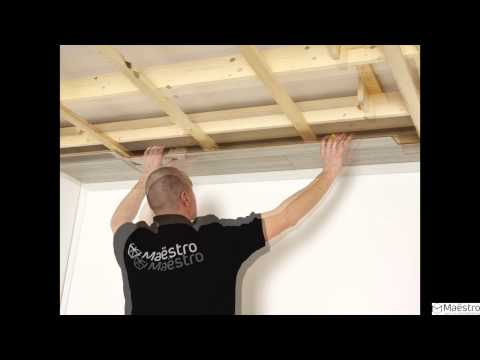 comment poser lambris pvc plafond