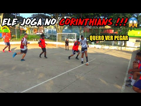 JOGO VALENDO - JOGAMOS CONTRA UM JOGADOR DO CORINTHIANS !!!