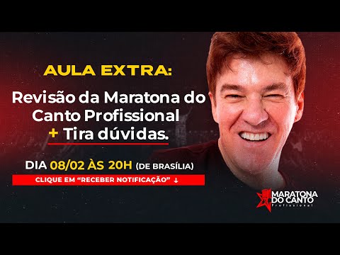 Aula Extra: Revisão da Maratona do Canto Profissional + Tira dúvidas