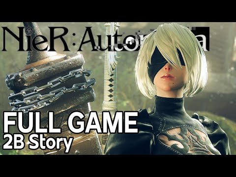 NieR: Automata【FULL GAME】walkthrough | Longplay (Route A)