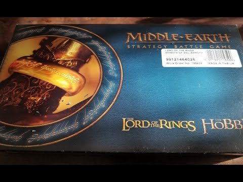 Middle Earth SBG - Knights of Dol Amroth Unboxing
