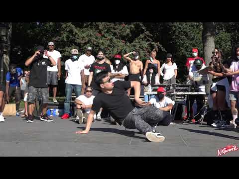 Zimu Vs Quiet Storm - Top 16 - Invisible Kidz 2 - Washington Square Park - BBoyNetwork