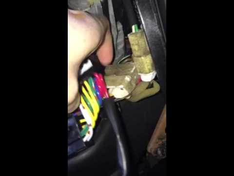 MR2 HKS turbo timer harness install.