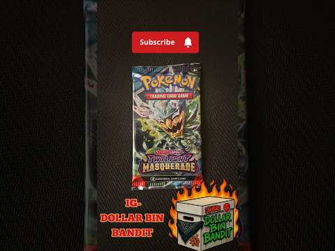 @pokemon #pokemon #packrip #twilightmasquerade #yt #ytshort #ytviral #dollarbinbandit #comics