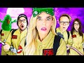 Giant Ghostbusters Game in Real Life to Trap Real Ghost! | Rebecca Zamolo
