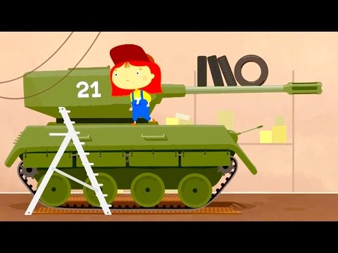 Aus einem Panzer wird ein Traktor. Doktor MacWheelie.