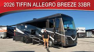 A preview image of the linked video showcasing 2026 Tiffin Allegro Breeze 33BR