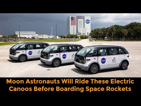 Thumbnail for Moon Astronauts Will Ride These Electric Canoos Before Boarding Space Rockets | canoo lifestyle vehi by Canoo