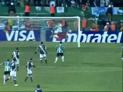 Golaço de Willian - Coritiba 3 x 2 Vasco - Final Copa do Brasil 08/06/11