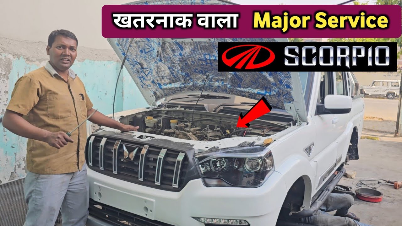 Major Service Mahindra Scorpio Getaway 2015 | Maintenance Insight