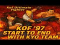 KOF 97 Full Gameplay Start To End With Kyo Team King Of Fighters 97 HD Fight