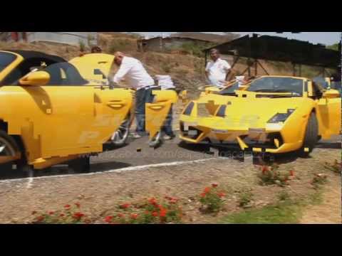 SCC's Line Up At Oxford Golf & Country Club, Pune 2012 "Supercar Paparazzi Exclusive"