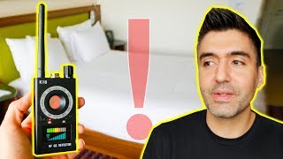 How To BUG SWEEP A Hotel Room!
