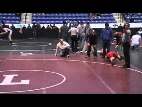 Rick Viruet (Central) vs Luke Nigro (Burlington) Consy Semifinals Lowell Holiday - 2012